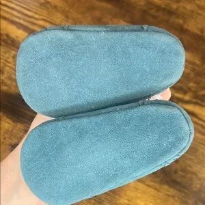 Blue Suede Baby Shoes