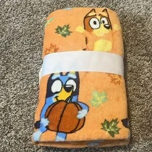 Bluey Viral Halloween Hand Towels 2 Pack NWT