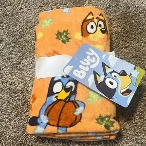Bluey Viral Halloween Hand Towels 2 Pack NWT