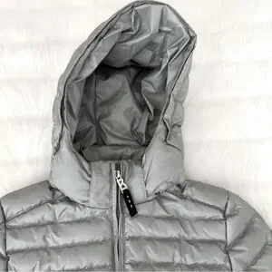 Bogner Kids Silver Down Ski Jacket with Hoodie (M)