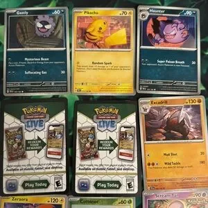 BOGO 1 Pawmi Pokémon Coin 2 Unused Code Cards And 10 Variety Pokémon Cards