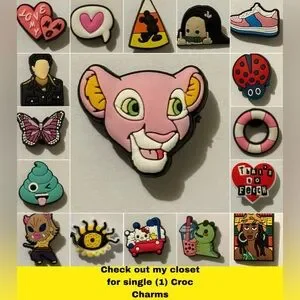 BOGO SALE NEW Stitch Croc Charm Shoe Charm Jibbit Disney Croc Charms