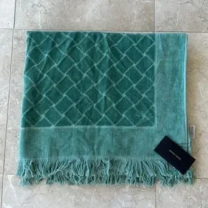 Bottega Veneta Intrecciato Light Green Beach Towel