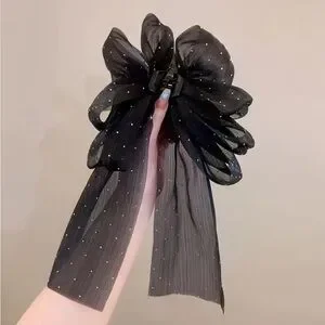 Bow Hair Clip- Set Of Two
