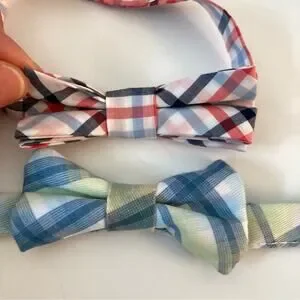 Bow Tie Bundle Cat & Jack Plaid