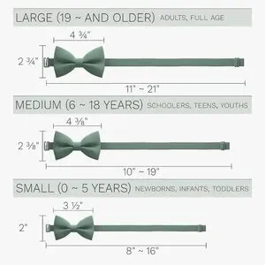 Bow Tie House Kids Bow Tie In Fern Green