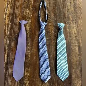 Boys Ties Set Of 3