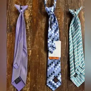 Boys Ties Set Of 3