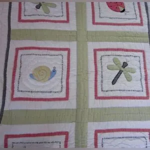 Brandee Danielle Crib Quilt - Multicolor