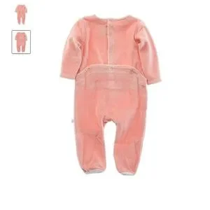 Briobebe Baby Girl Jumpsuit. Size: 12 Months Color: Mellow Rose - New