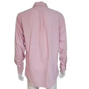 Brooks Brothers Long Sleeves Plaid Pink Button Up Shirt 16 34/35 Non-iron L