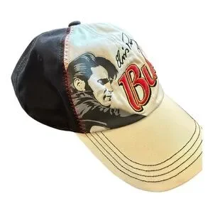 Budweiser Dale Earnhardt Jr 8 Elvis Presley 30th Chase Authentics Adj. Hat