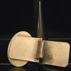 Buffalo Money Clip Sterling Silver Authentic 1937