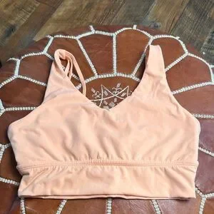 BuffBunny Collection Womens Sherbert Orange Sports Bra
