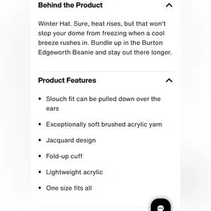 Burton Edgeworth Beanie