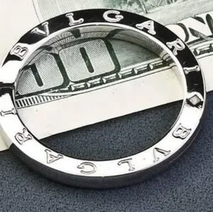 BVLGARI Keyring Sterling Silver