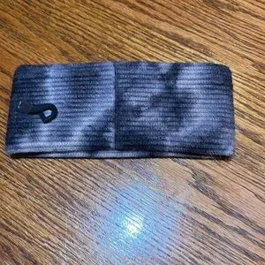 C.C Black And Gray Tie-Dye Headband