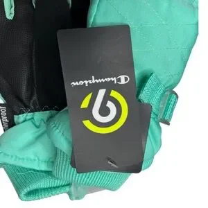 C9 By Champion Green And Mint Ski Gloves Snow Winter New With Tags Girls
