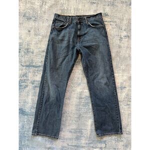 Calvin Klein Jeans Distressed Faded Straight Leg Men's 33 x 30