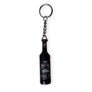 Captain Morgan’s Rum Tattoo Bottle Keychain One of A Kind Rare Excellent Condi