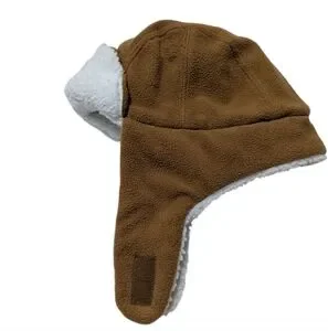 Carhartt Infant/Toddler Brown Fleece Trapper Hat