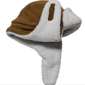 Carhartt Infant/Toddler Brown Fleece Trapper Hat