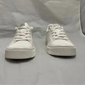 Cariuma Womens Off White Bamboo Knit IBI Low Sneaker Size 9.5 Shoes