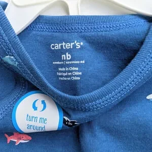 Carter New Born Baby Boy 2PC Short Set/Splash Attire