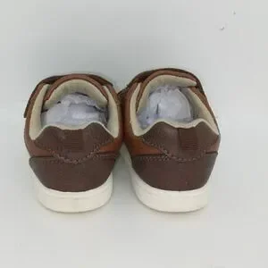 Carter's Every Step Baby Boys Pre-owned Brown Sneakers - Sz. 4 months
