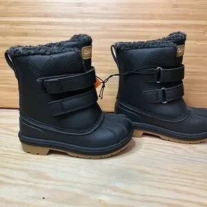 Cat & Jack Kids Winter Boots – Faux Fur Lined New Size 8