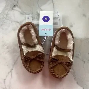 Cat & Jack‎ Moccasins Size 6 Celina Dark Chestnut