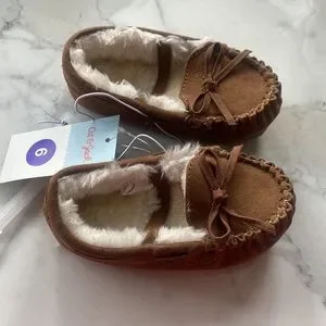 Cat & Jack‎ Moccasins Size 6 Celina Dark Chestnut