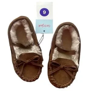 Cat & Jack‎ Moccasins size 6 Celina Dark Chestnut