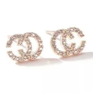 Cc Zircon Crystal Earrings