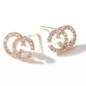 Cc Zircon Crystal Earrings