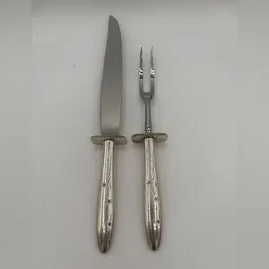 Celeste by Gorham Sterling Silver Steak Carving Set 2pc HH WS Vintage Heirlom