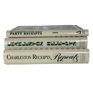Charleston SC Cookbook Lot Of 3: Charleston Receipts Repeats & Party Receipts