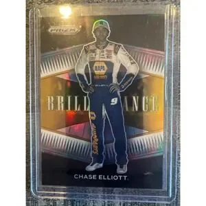 Chase Elliot 5/10 Gold Brilliance Insert 2022 Panini Prizm Racing EBAY 1/1