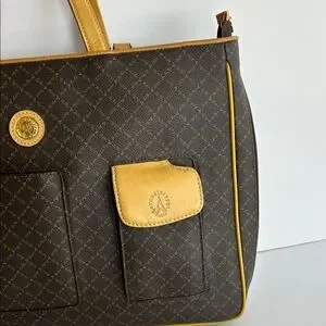 Chic Brown And Tan Women's Laptop Bag