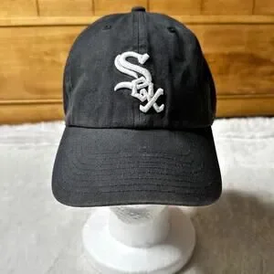 Chicago White Sox '47 Fitted Hat Black Men’s L Baseball Cap