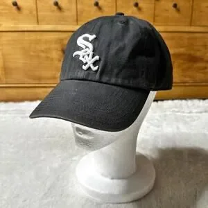 Chicago White Sox '47 Fitted Hat Black Men’s L Baseball Cap