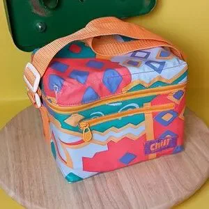 CHILL The Soft Cooler Vintage 90's Lunch Drink Cooler
