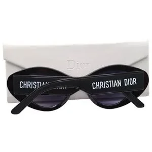 Christian Dior Sunglasses Black & Ivory 52-19-140 Women Italy