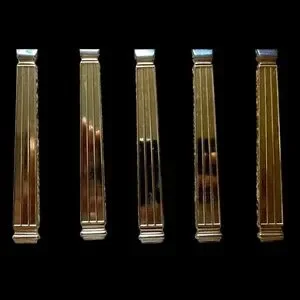 Christian Dior Vintage Gold Plated Stainless Steel Discontinued Flatware Knives