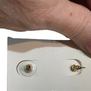 CHRISTIAN SIRIANO Crystal Butterfly Dangle Pierced Earrings