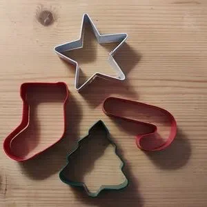 Christmas cookie cutters Set of 4