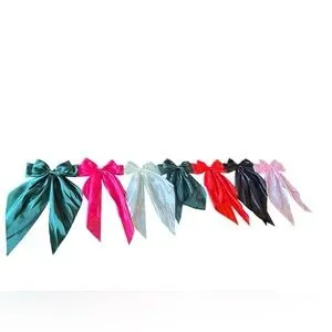 Christmas holiday bow garland 7 bow/50” length
