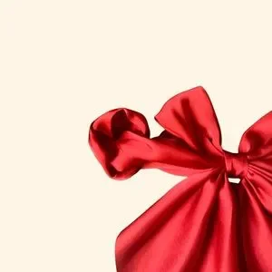 Christmas Holiday Bow Garland - 7 Bows Long