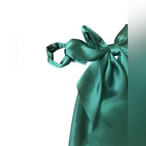 Christmas Holiday Bow Garland - 7 Bows Long