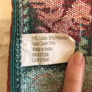 Christmas House Santa Claus Tapestry Placemats Set Of 4 17.5” X 12” EUC